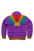 KIDS SUNBURST JACKET - PURPLE MAGIC