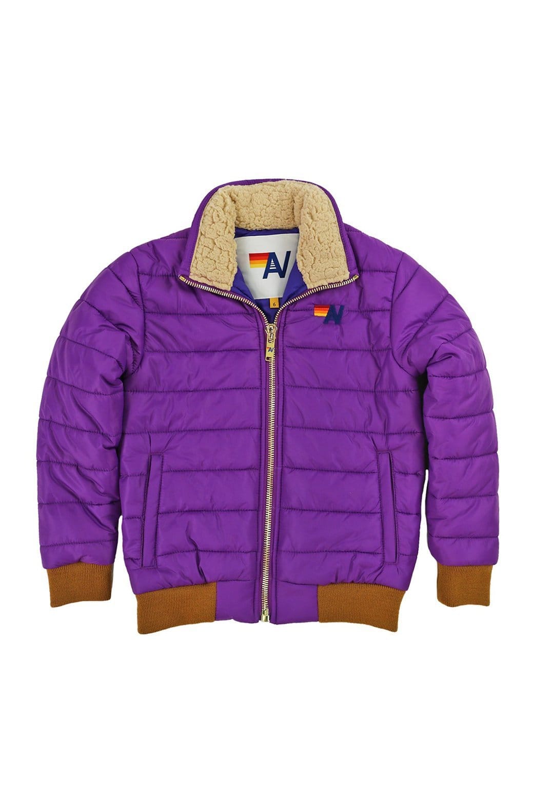 KIDS SUNBURST JACKET - PURPLE MAGIC