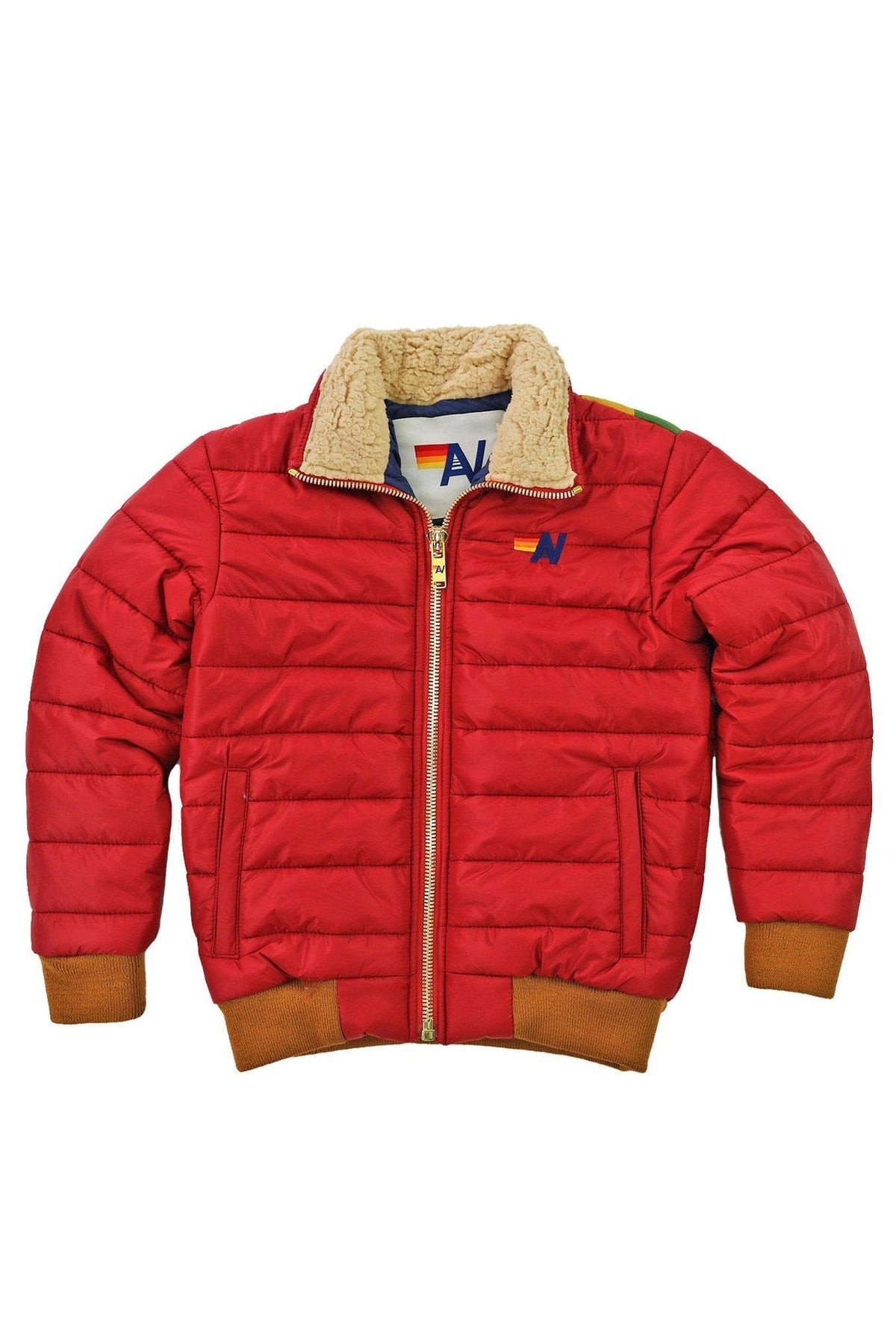 KIDS SUNBURST JACKET - RED