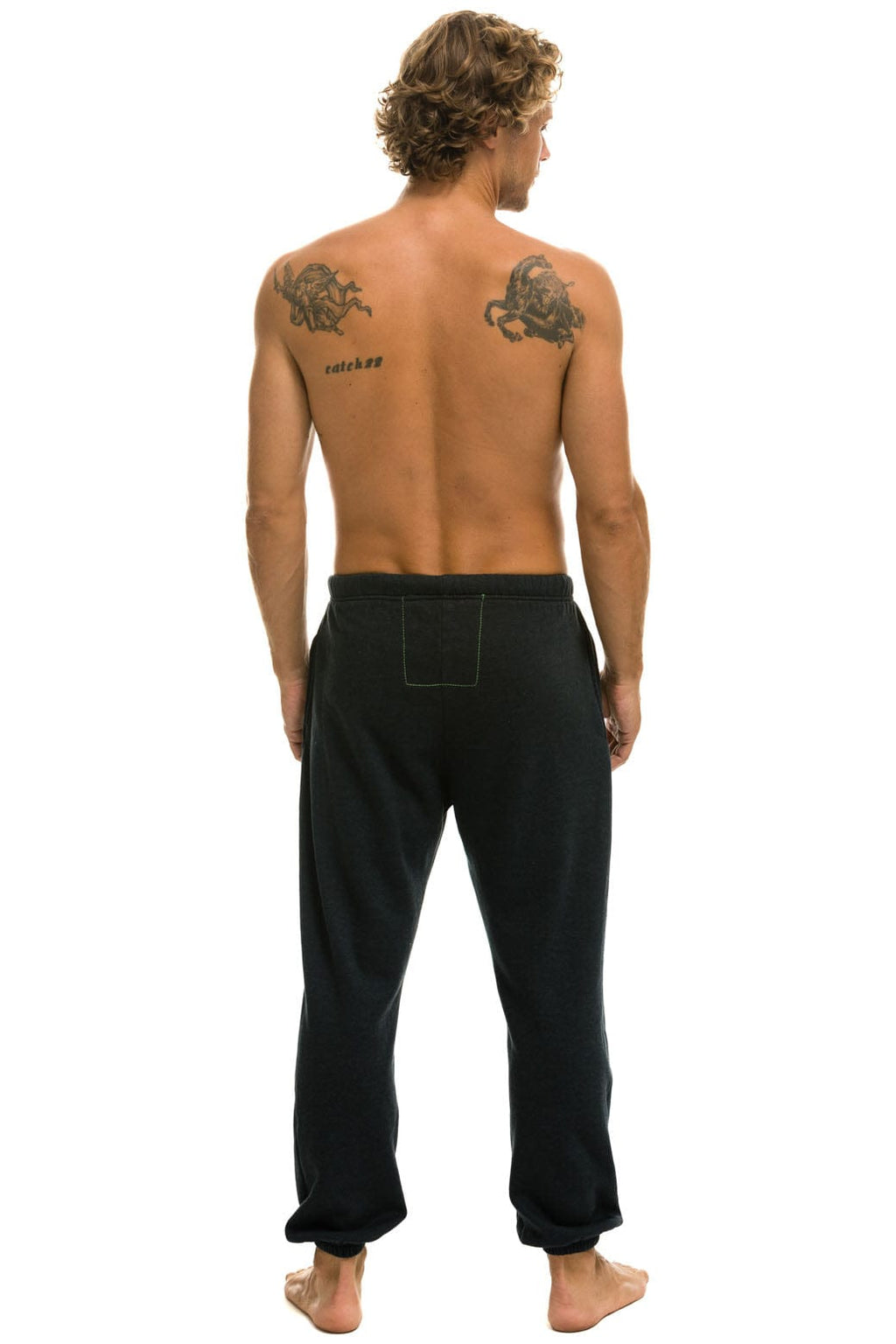 LOGO SWEATPANTS - CHARCOAL