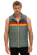 MENS 4 STRIPE VEST - SEDONA