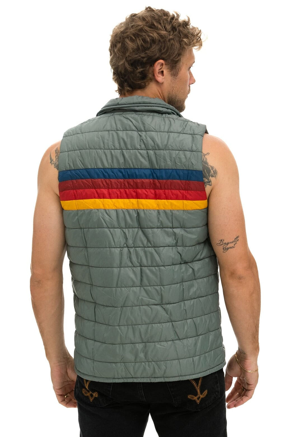 MENS 4 STRIPE VEST - SEDONA