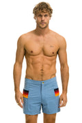 MENS HORIZONTAL 5 STRIPE FLEX SHORTS - ISLANDA