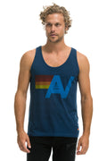 MENS LOGO TANK - NAVY