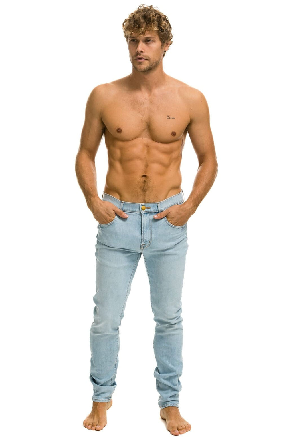 MENS SLIM FIT SURFER DENIM JEAN - SUPER LIGHT