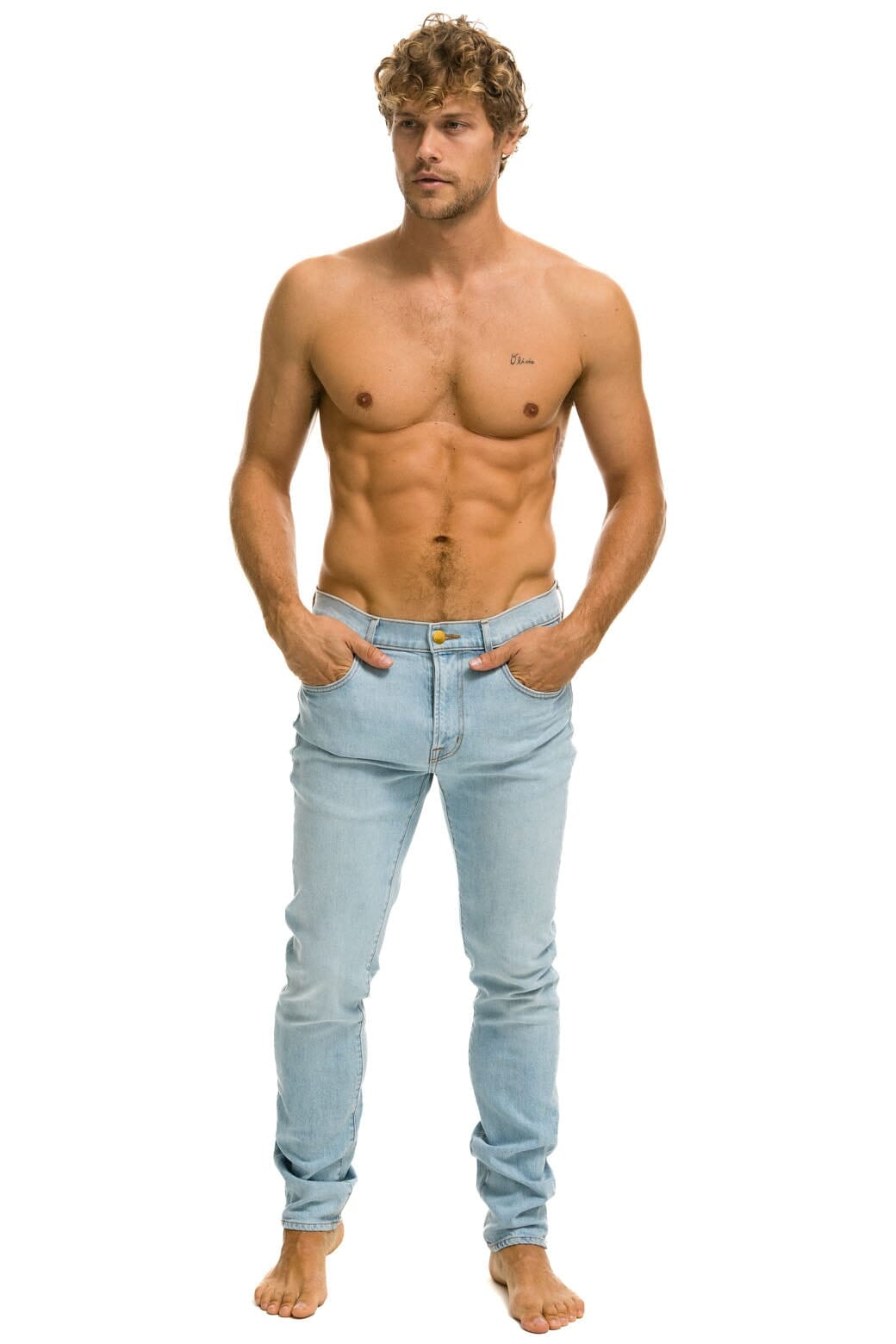 MENS SLIM FIT SURFER DENIM JEAN - SUPER LIGHT
