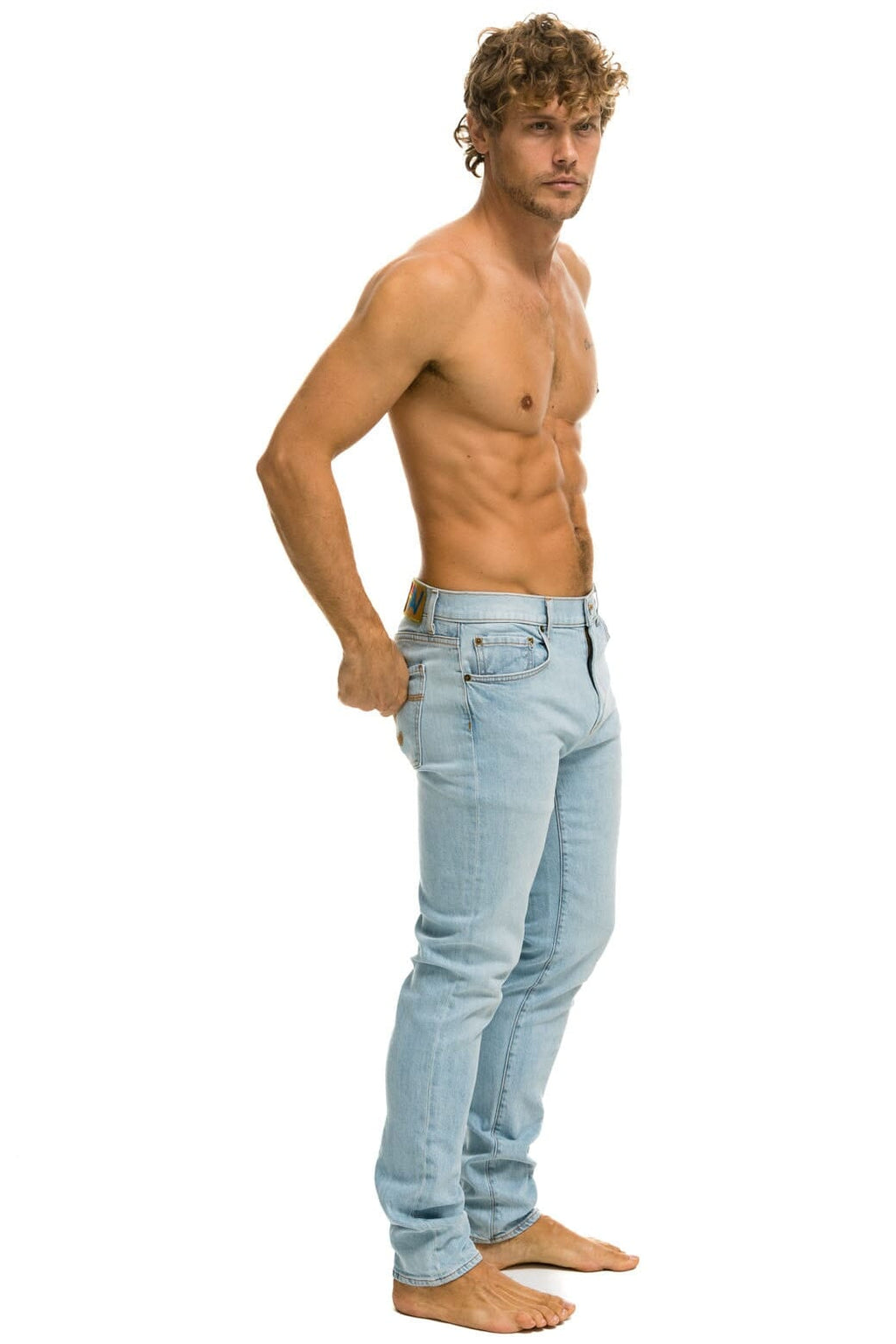 MENS SLIM FIT SURFER DENIM JEAN - SUPER LIGHT