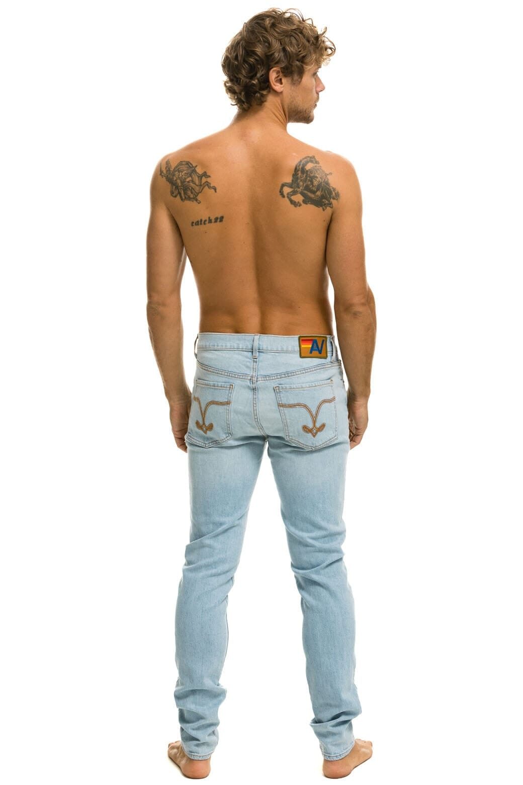 MENS SLIM FIT SURFER DENIM JEAN - SUPER LIGHT