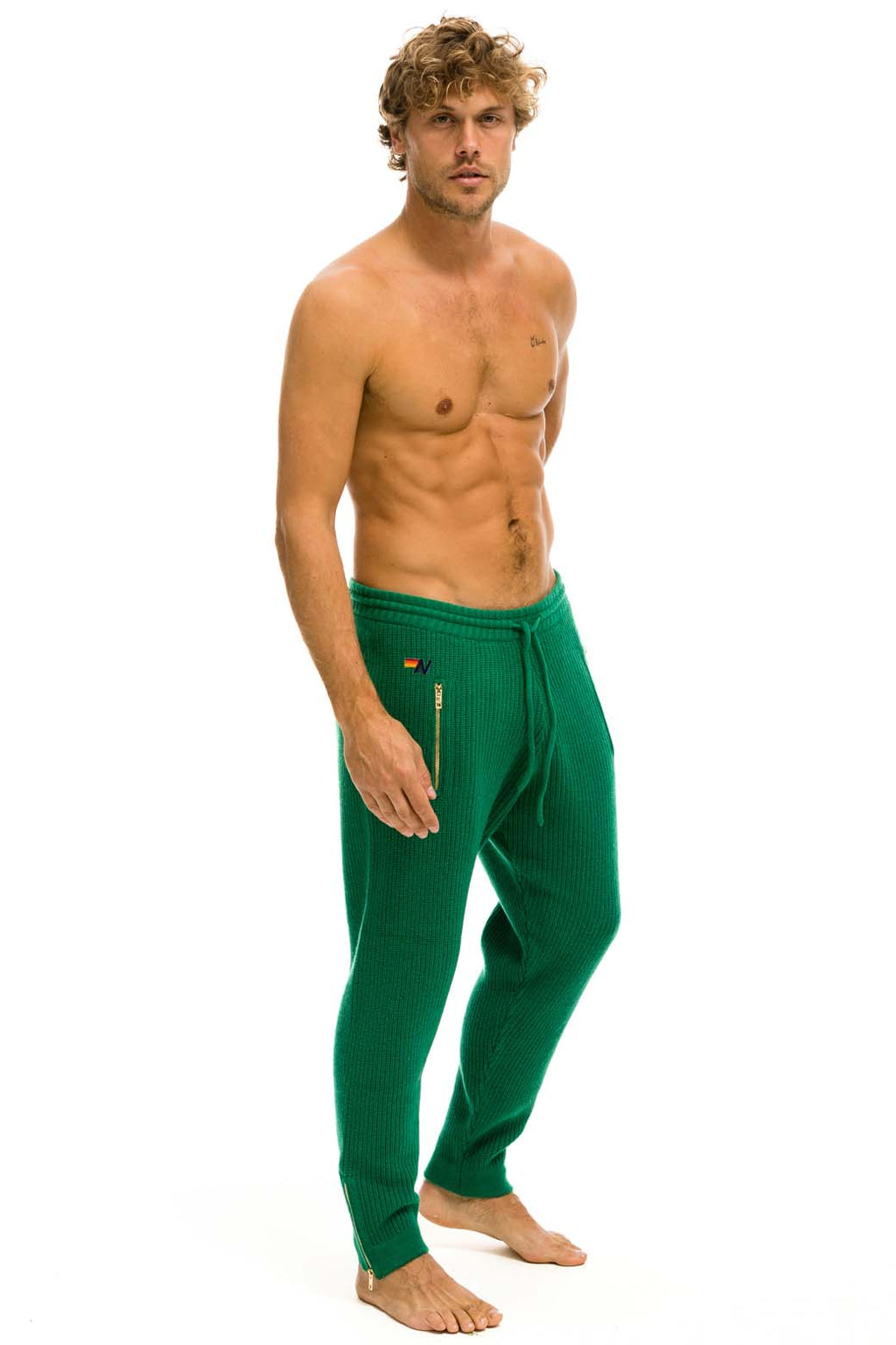 MENS VINTAGE CABIN CASHMERE SWEATER PANT - AMAZON