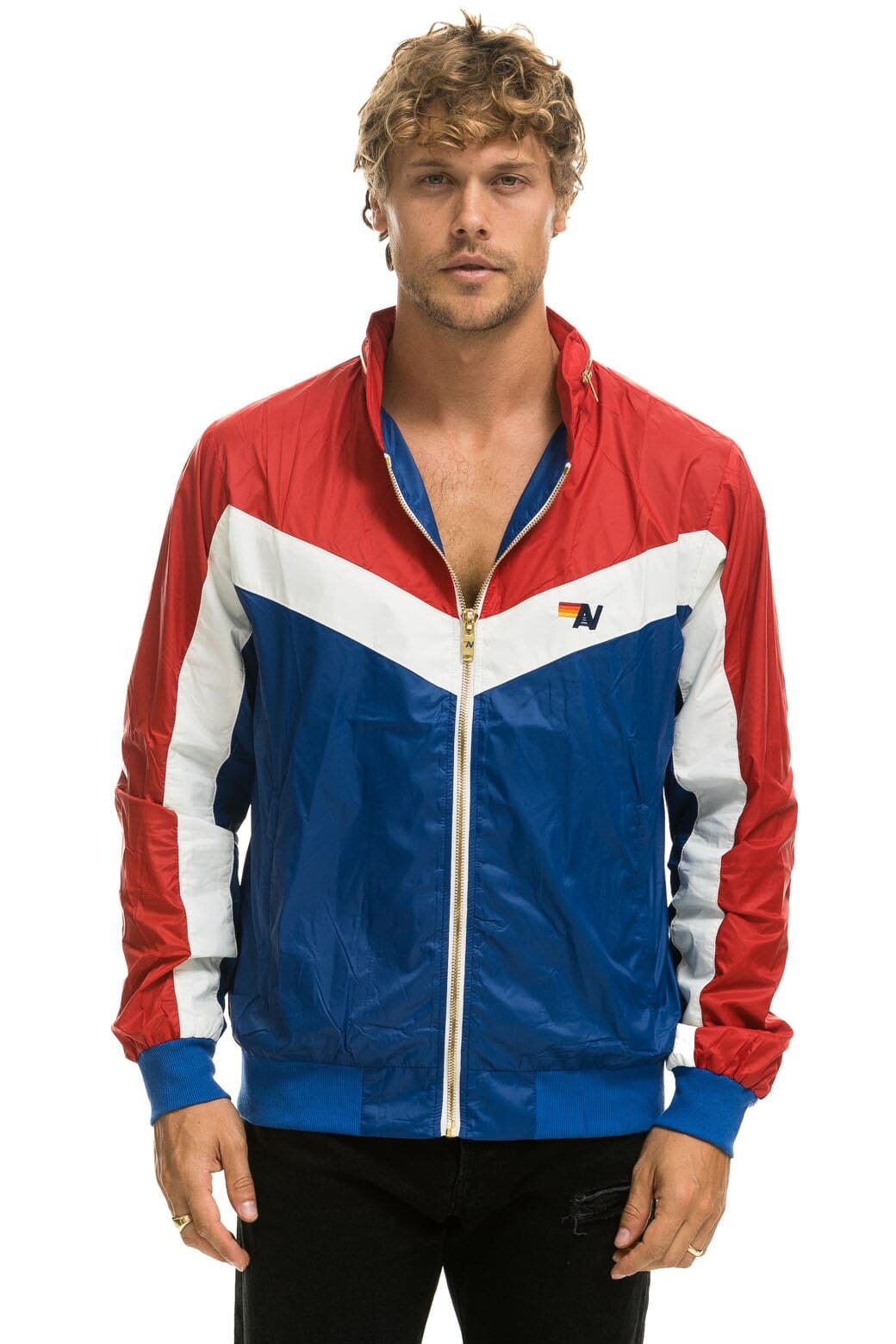 MENS WINDBREAKER JACKET - CLASSIC USA