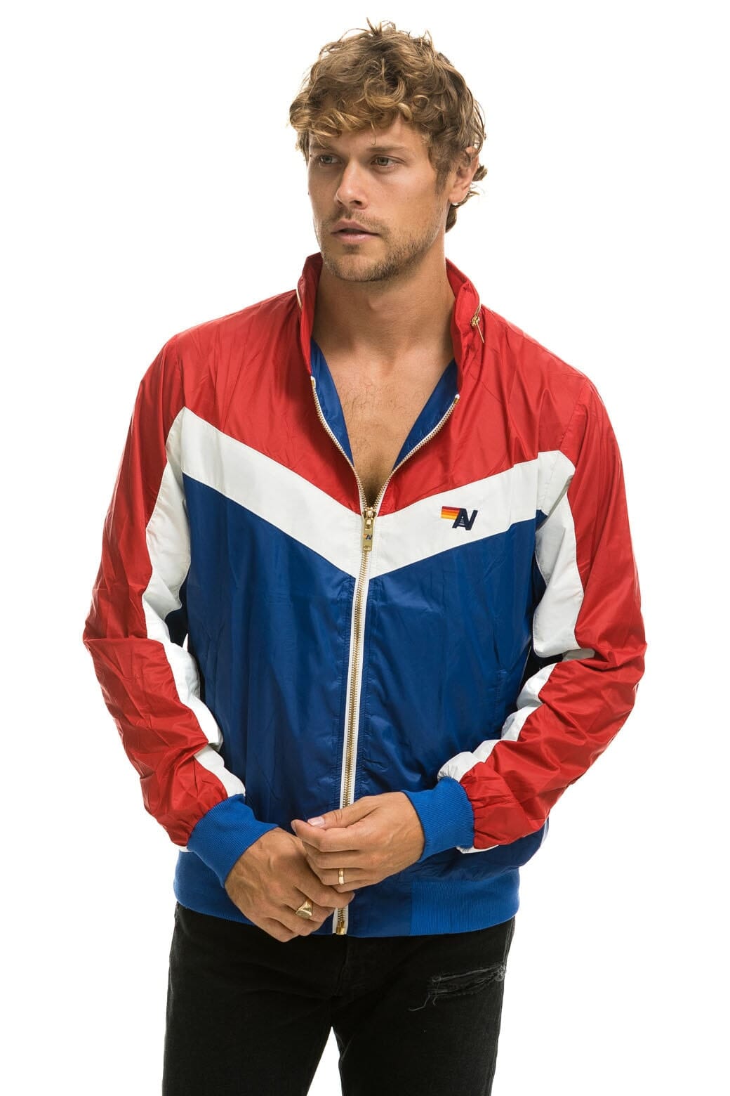 MENS WINDBREAKER JACKET - CLASSIC USA