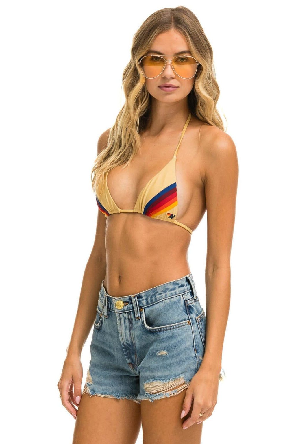 MID RISE BOYFRIEND CUTOFF JEAN SHORTS - VINTAGE