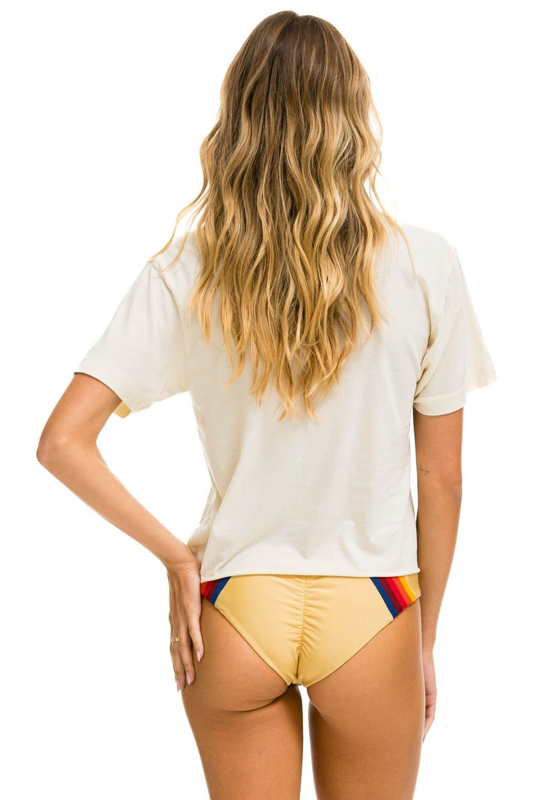 SIGNATURE VENICE BOYFRIEND TEE - VINTAGE WHITE