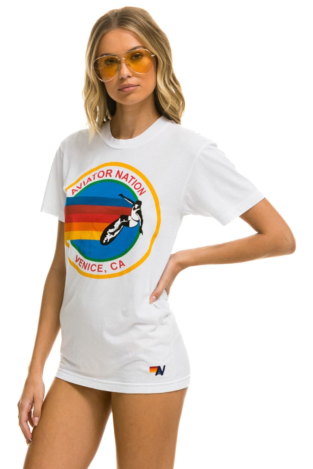 SIGNATURE VENICE TEE - WHITE