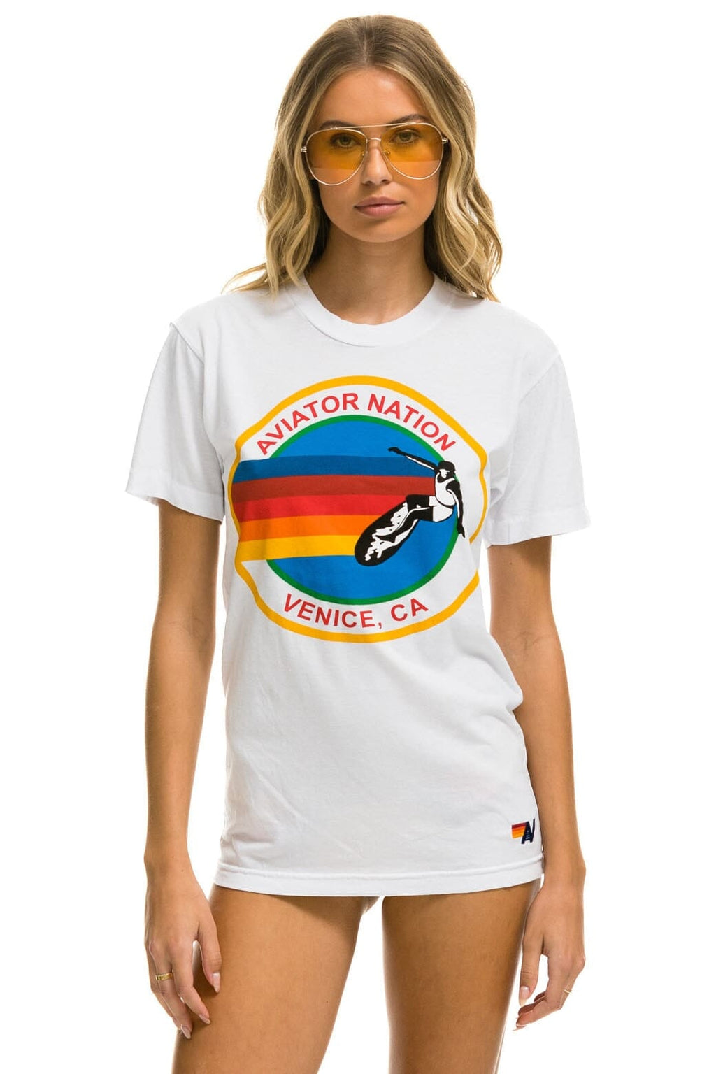 SIGNATURE VENICE TEE - WHITE