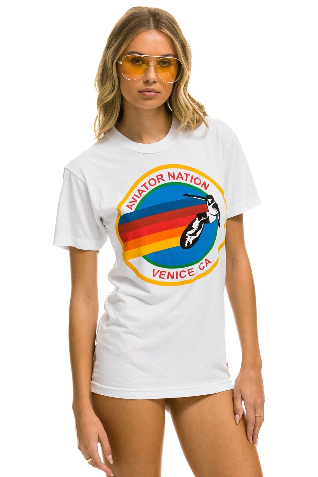 SIGNATURE VENICE TEE - WHITE