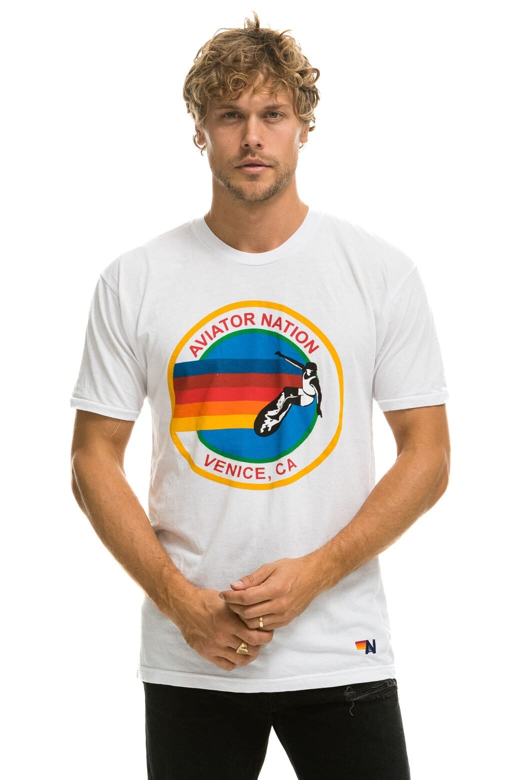 SIGNATURE VENICE TEE - WHITE