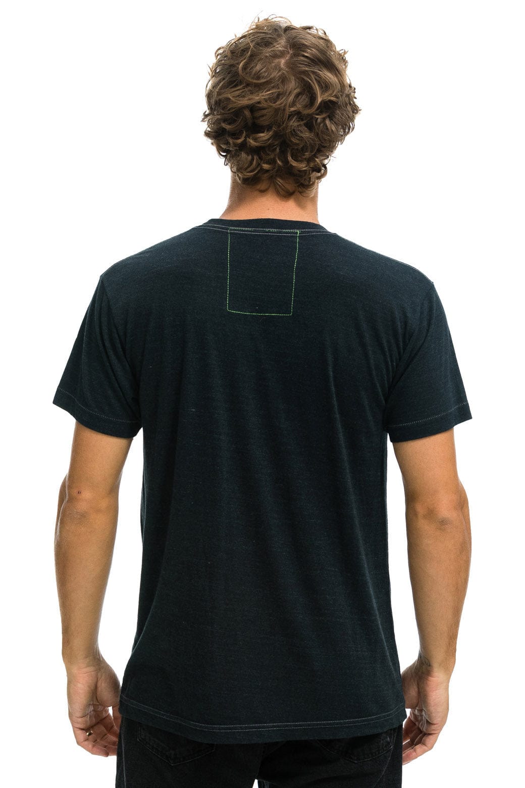 SIGNATURE TEXAS SMALL LOGO TEE - CHARCOAL