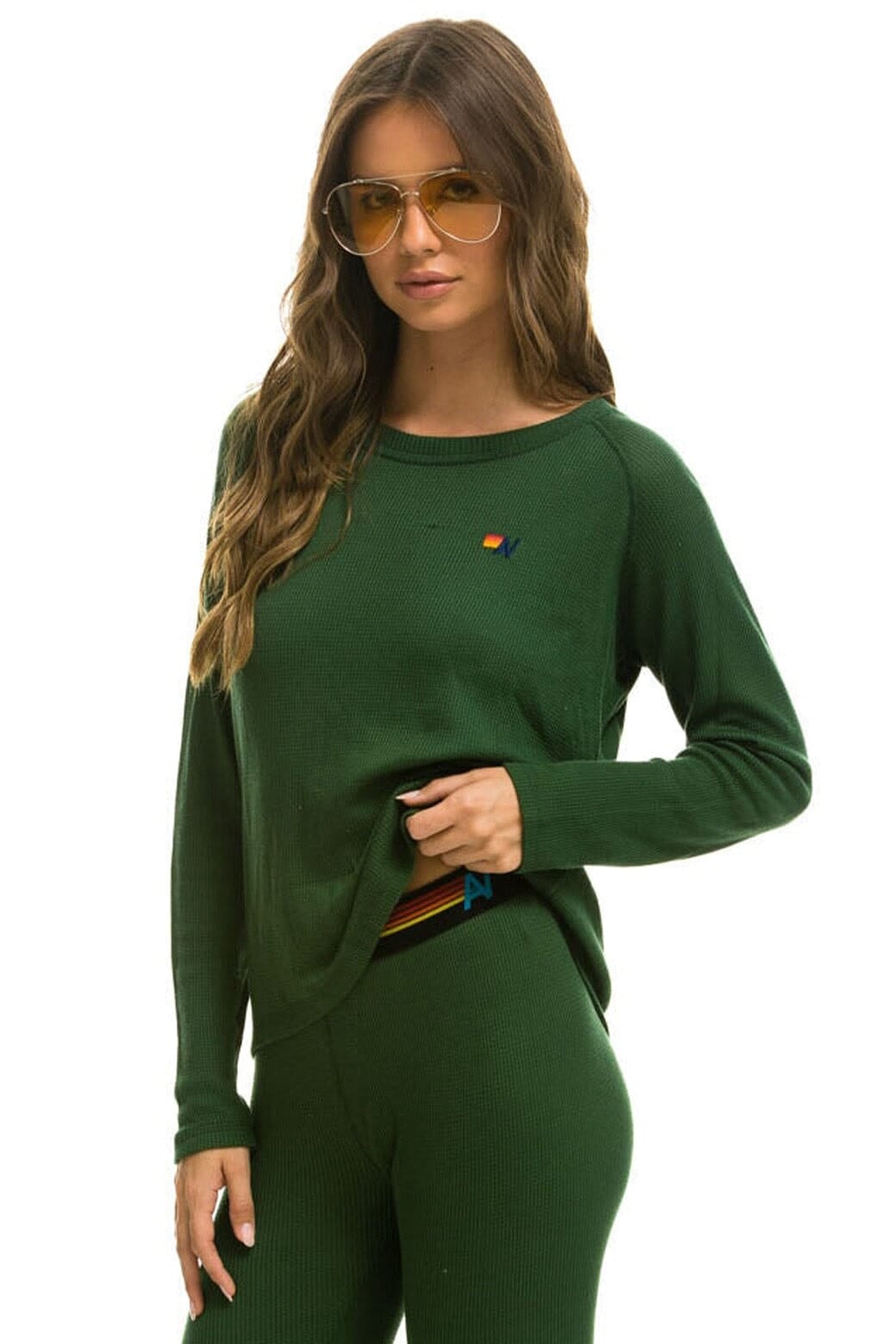 THERMAL BASE LAYER TOP - FOREST