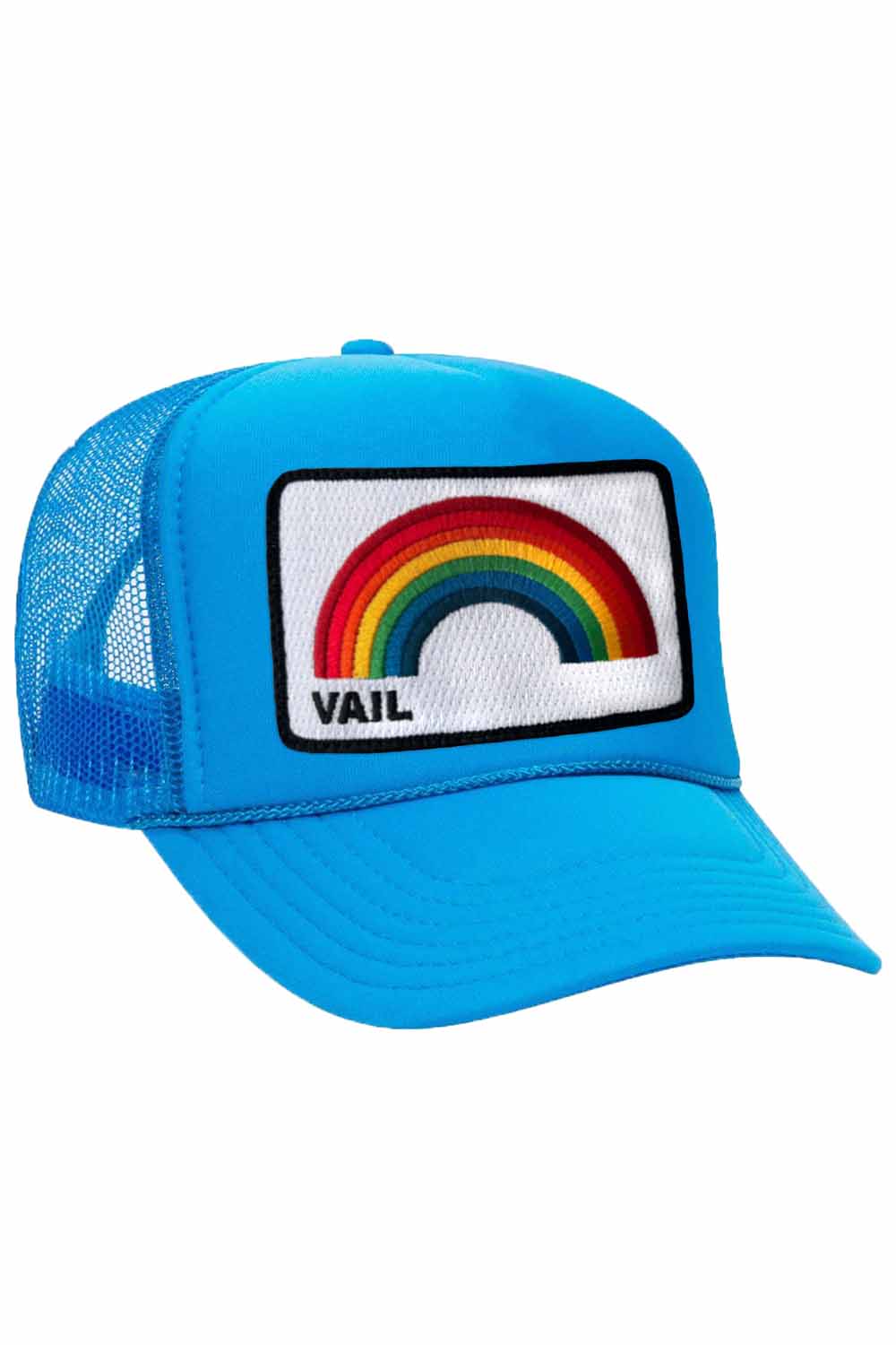 VAIL RAINBOW VINTAGE LOW RISE FOAM TRUCKER HAT