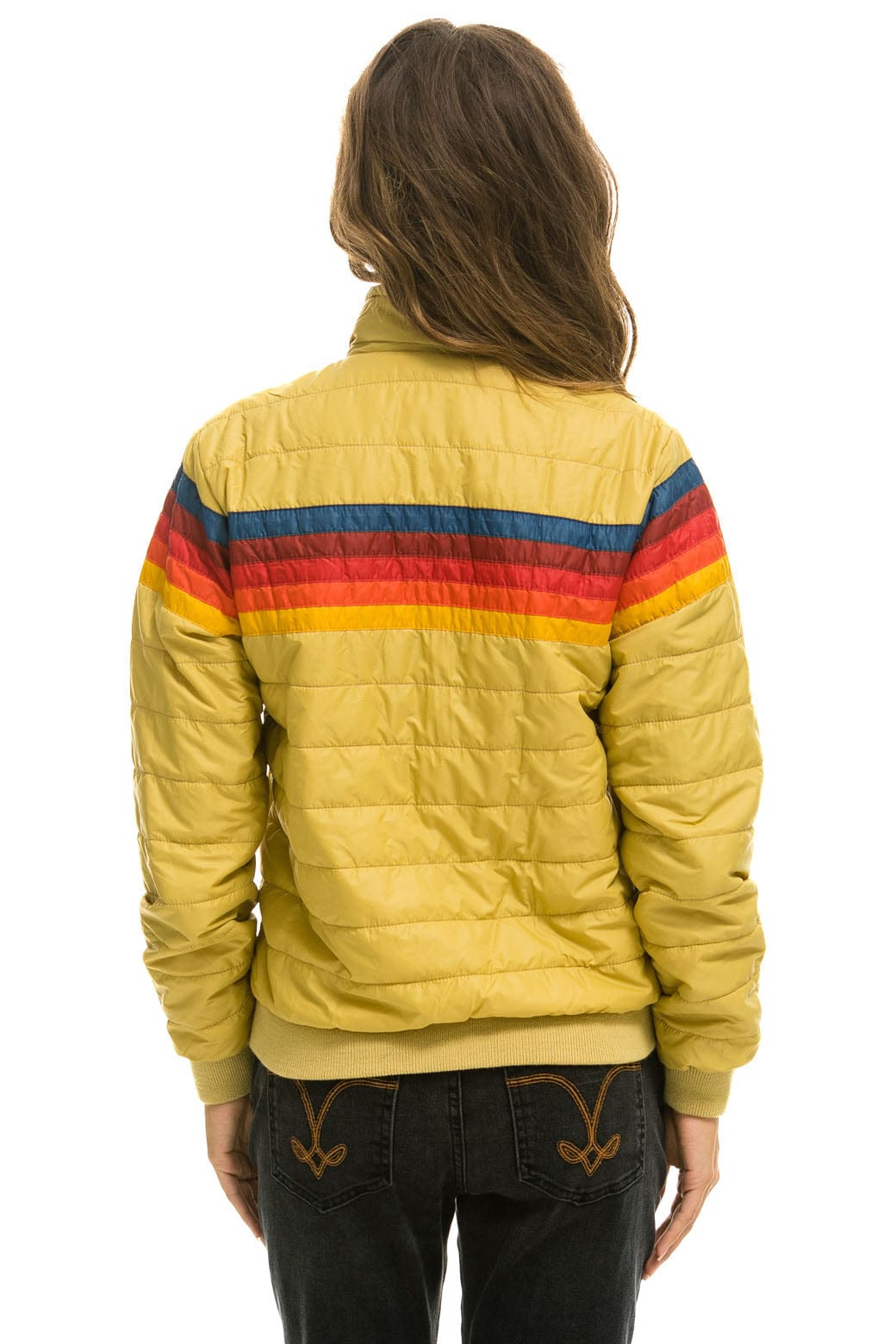 5 STRIPE JACKET - KHAKI